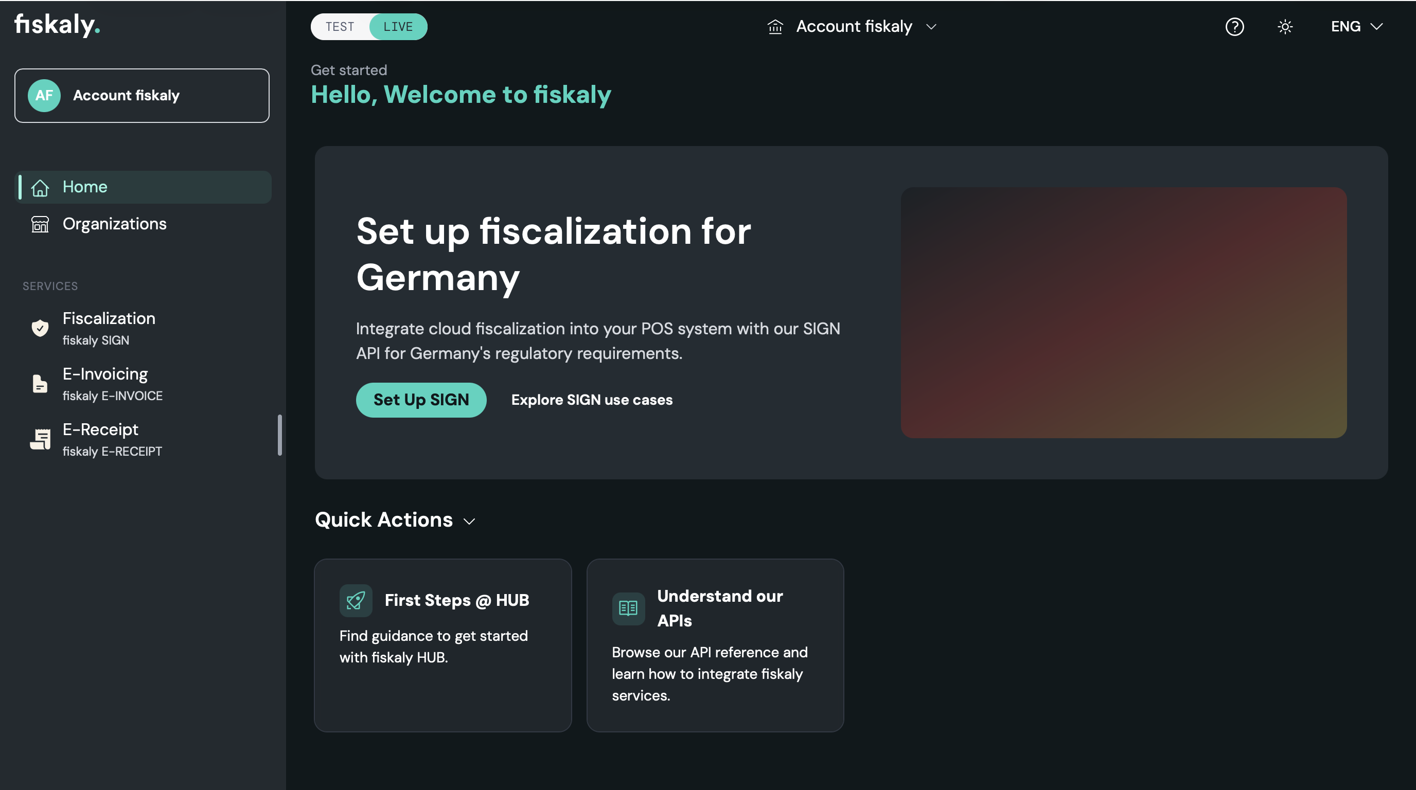 HUB new interface