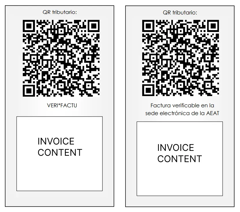Example vertical codes
